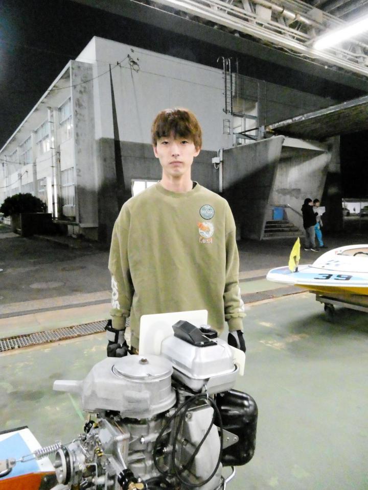 もちろん準優好枠獲りも狙う畑田汰一