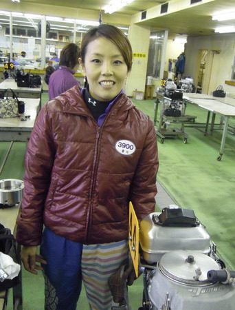 　女子ではトップクラスの安定感を誇る香川素子