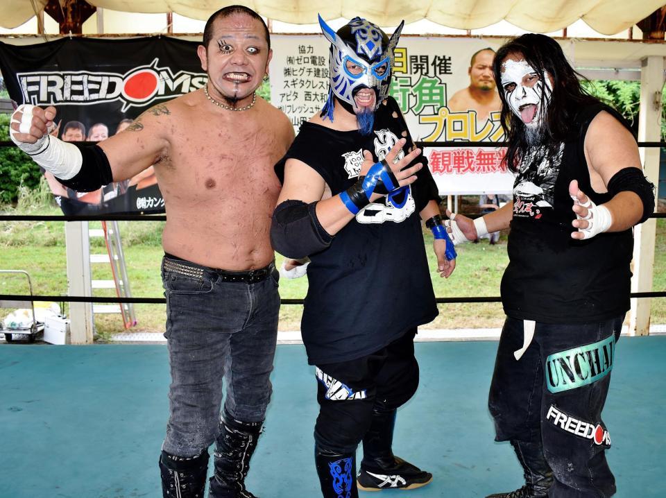 向日町G3】プロレスラー葛西純、神威、吹本賢児がプロレスで