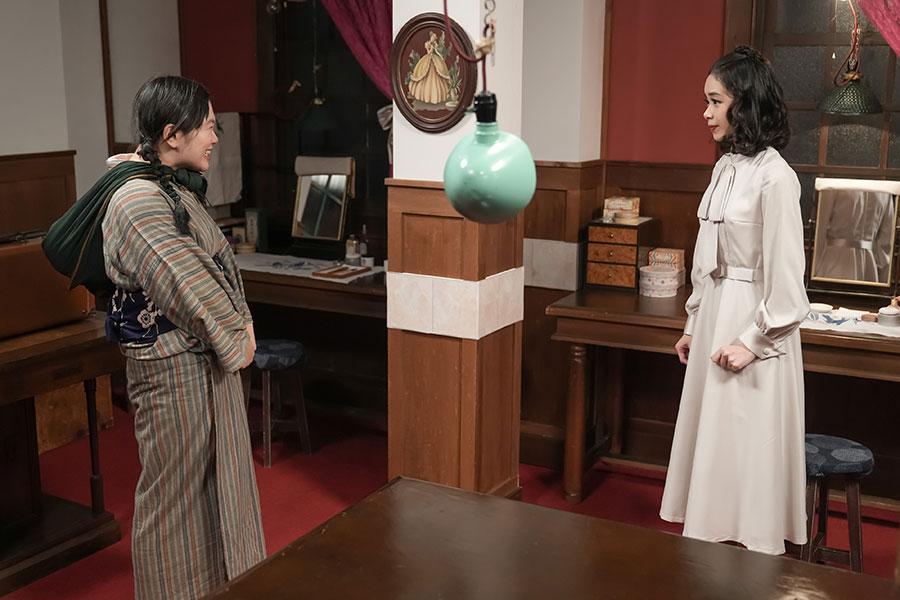 　ヒロイン・スズ子（趣里）に憧れる小林小夜役を演じる富田望生©ＮＨＫ