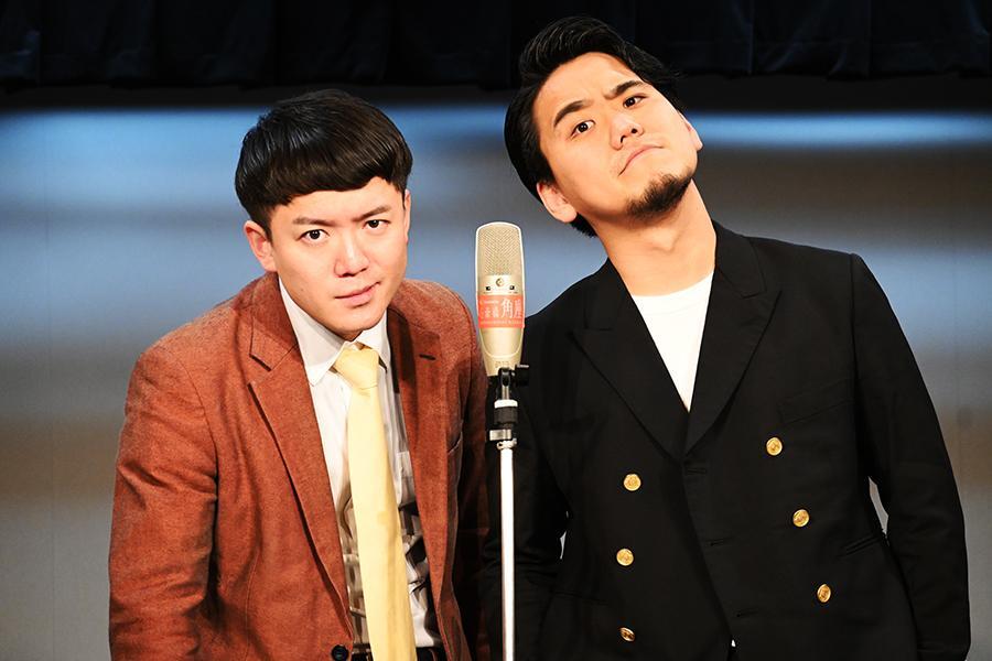 　お笑いコンビ・オーパスツー（左から大ちゃん、しんじょう）