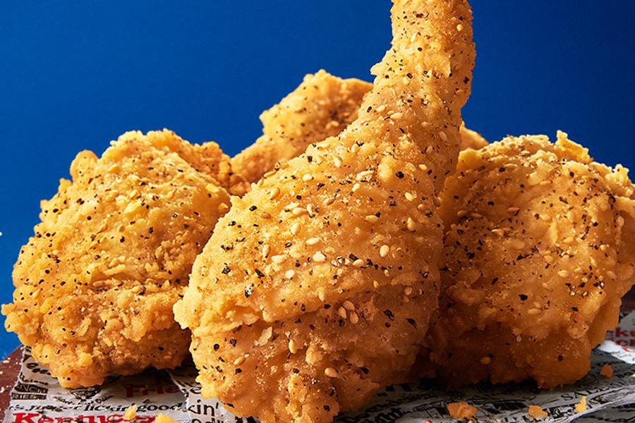 　ケンタッキー期間限定メニュー「ごま油香るパリパリ旨塩チキン」（３３０円）