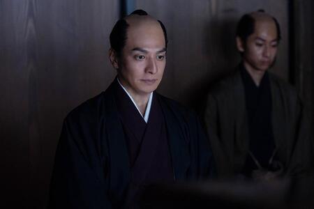『べらぼう～蔦重栄華乃夢噺～』第47回より。徳川清水家で作戦の実行を待つ能役者・斎藤十郎兵衛（生田斗真）（Ｃ）ＮＨＫ