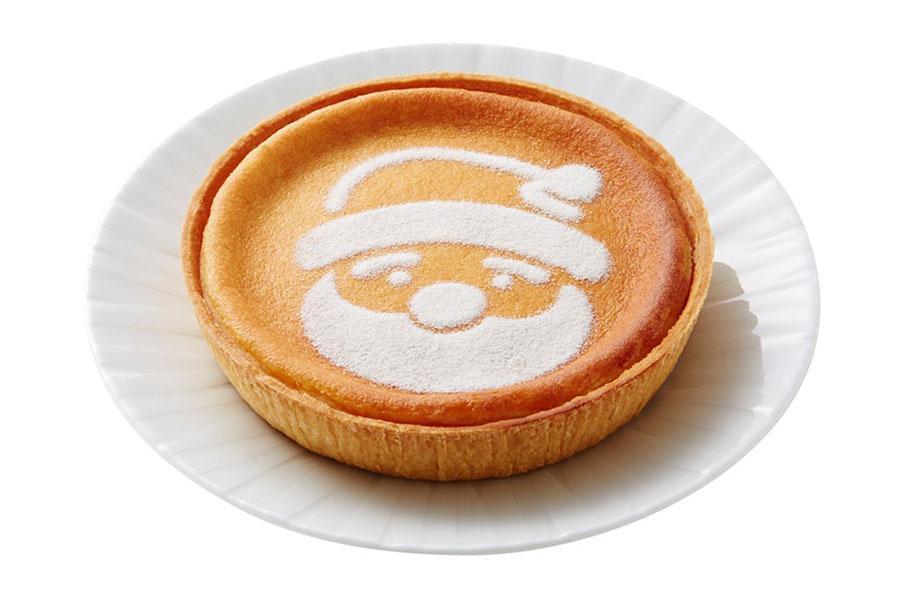 　モロゾフ「クリスマス デンマーククリームチーズケーキ」（１２９６円／直径約１７ｃｍ）