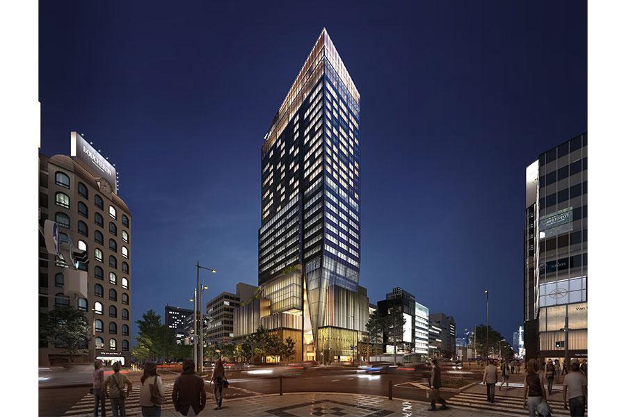 　「クオーツ心斎橋」外観イメージ