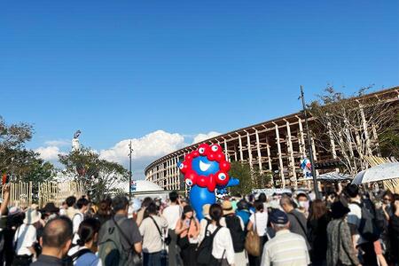 　『大阪・関西万博』会場の様子（Ｌｍａｇａ.ｊｐ撮影）