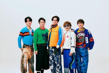 　ＳＵＰＥＲ ＥＩＧＨＴ。写真左から、横山裕、丸山隆平、大倉忠義、安田章大、村上信五 ©カンテレ