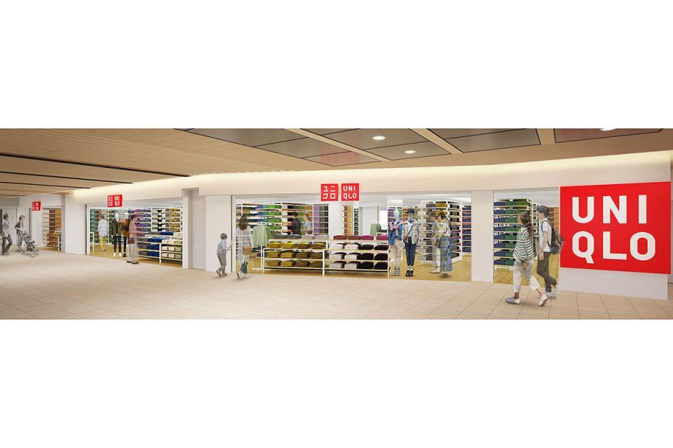 　リニューアルオープンする「ユニクロＪＲ新大阪店」イメージ