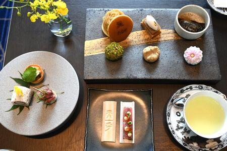 　「セントレジスアフタヌーンティー ｗｉｔｈ ＴＡＮＥＹＡ」食欲の秋を刺激する、和と洋のコラボレーション