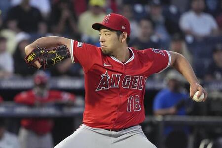 　先発し、６回４失点だった菊池（共同）