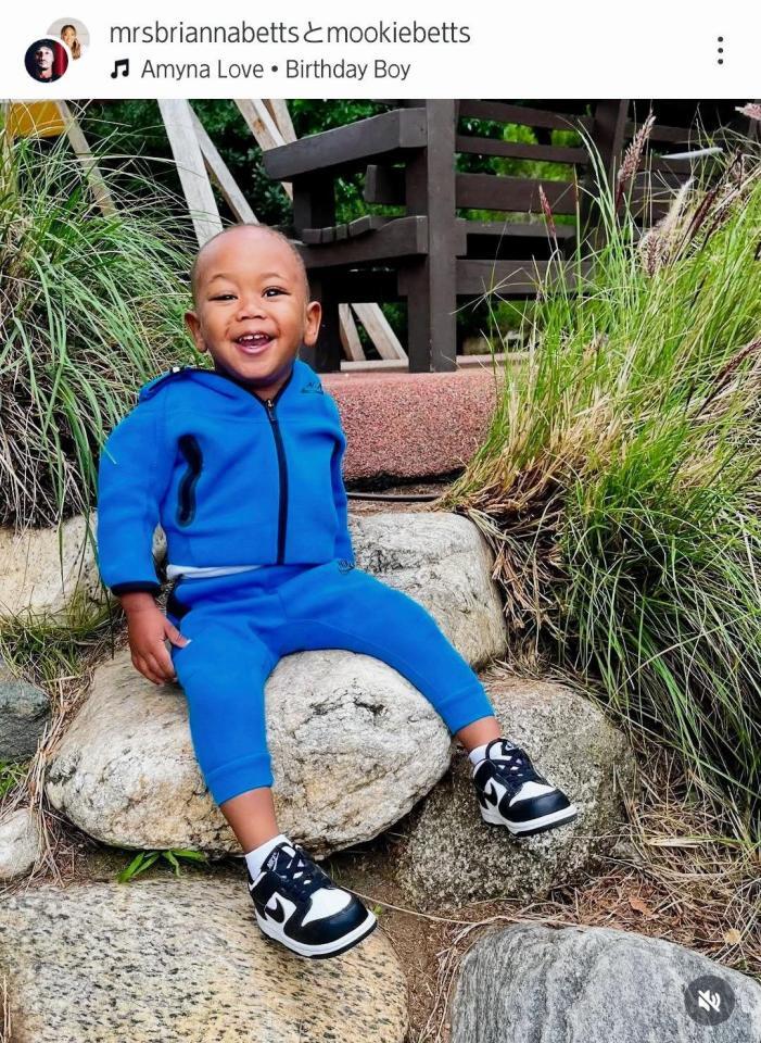 　ベッツの妻・ブリアンナさんのインスタグラム（ｍｒｓｂｒｉａｎｎａｂｅｔｔｓ）より