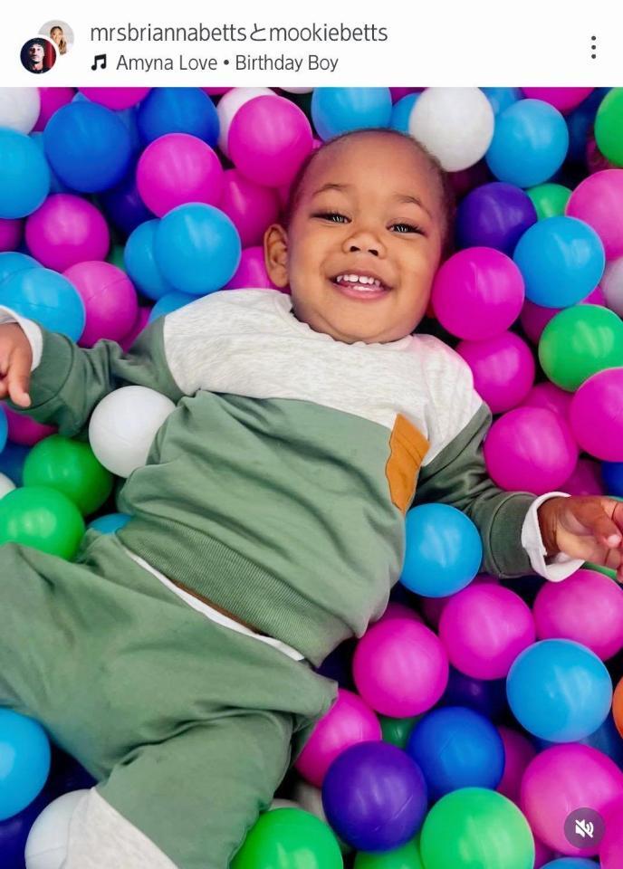 　ベッツの妻・ブリアンナさんのインスタグラム（ｍｒｓｂｒｉａｎｎａｂｅｔｔｓ）より