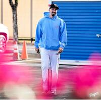 　キャンプ施設に入るスネル（ロサンゼルス・ドジャース提供）