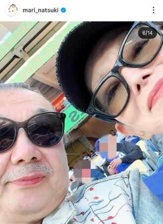 夏木マリのインスタグラム＠ｍａｒｉ＿ｎａｔｓｕｋｉより