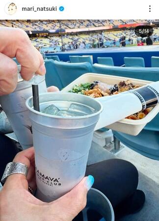 夏木マリのインスタグラム＠ｍａｒｉ＿ｎａｔｓｕｋｉより