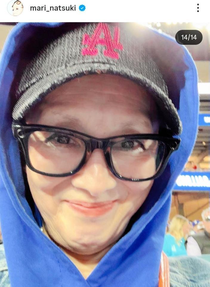 夏木マリのインスタグラム＠ｍａｒｉ＿ｎａｔｓｕｋｉより