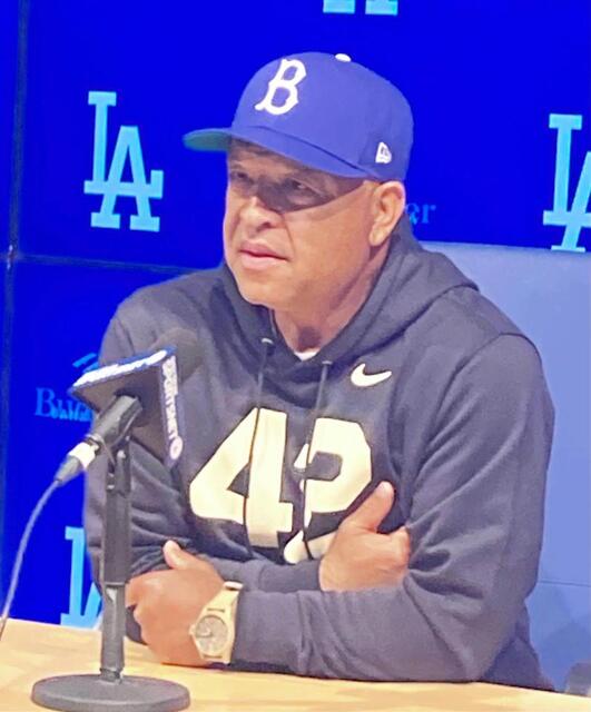 ロバーツ監督 先発専念大谷驚きの表情