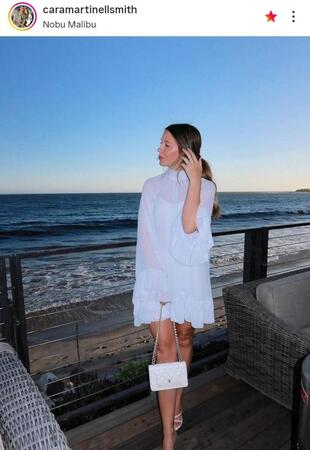 　スミスの妻・カラさんのインスタグラム（ｃａｒａｍａｒｔｉｎｅｌｌｓｍｉｔｈ）より