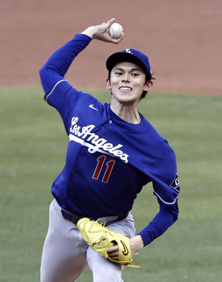 先発した佐々木（共同）