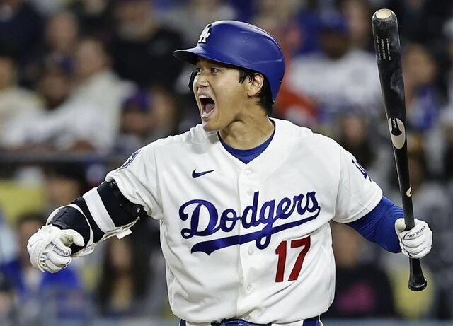 大谷翔平が絶叫 相手の投球ワンバンに