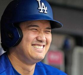 　メジャー最多得票で選出されたドジャース・大谷（共同）