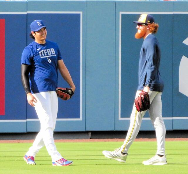大谷翔平 ブルワーズのメイがいいヤツ
