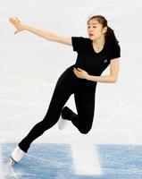 連覇へ余裕のキム・ヨナ(共同)