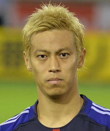 　国際親善試合ベルギー戦でゴールを決めた日本代表・本田