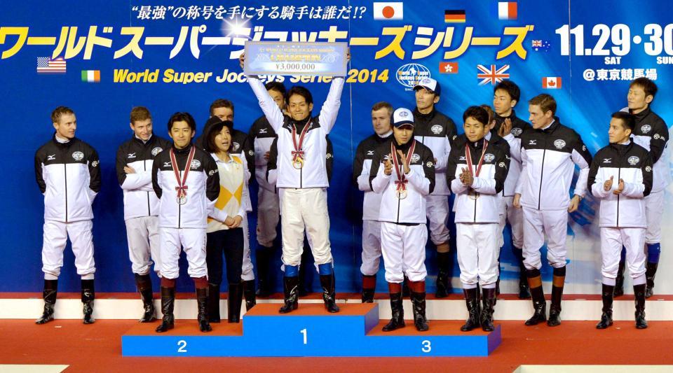 昨年１１月に行われたワールドスーパージョッキーズシリーズでは、浜中俊騎手が優勝した