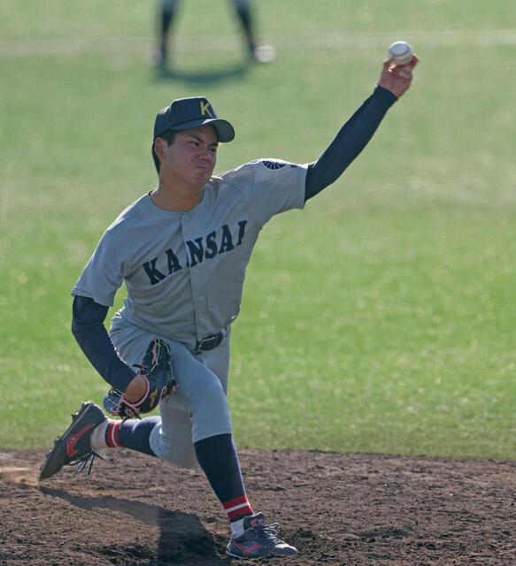 　中日ドラフト１位の関大・金丸