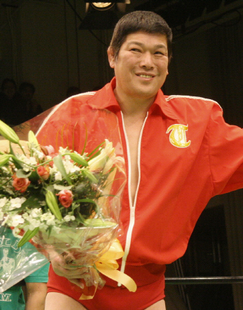　２５年間のレスラー人生にピリオドを打った田上明