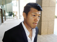 ヒアリングを終えた亀田興毅