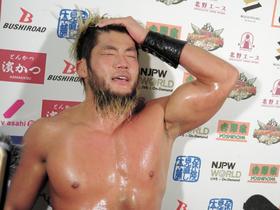 鈴木との激闘を制したSANADA