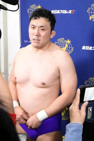 　宮原健斗を破り“全日本の門番”を宣言した鈴木秀樹