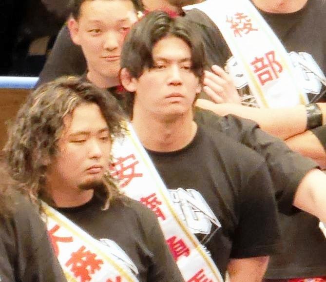 　チャンピオン・カーニバル開会式に登場した安斉勇馬