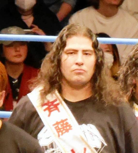 　チャンピオン・カーニバル入場式に登場した斉藤レイ