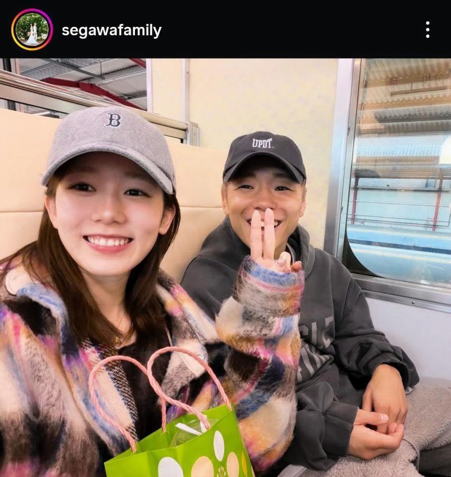 　「世川家の日常」インスタグラム＠ｓｅｇａｗａｆａｍｉｌｙから