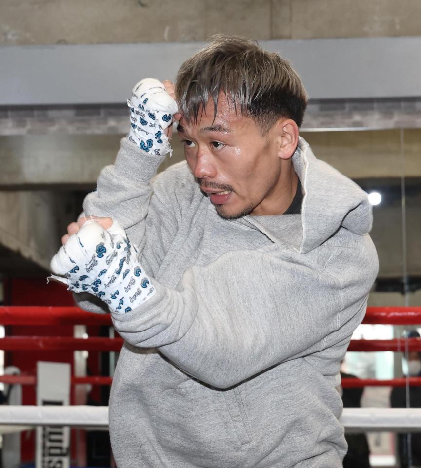 　練習を公開した堤聖也（撮影・佐々木彰尚）