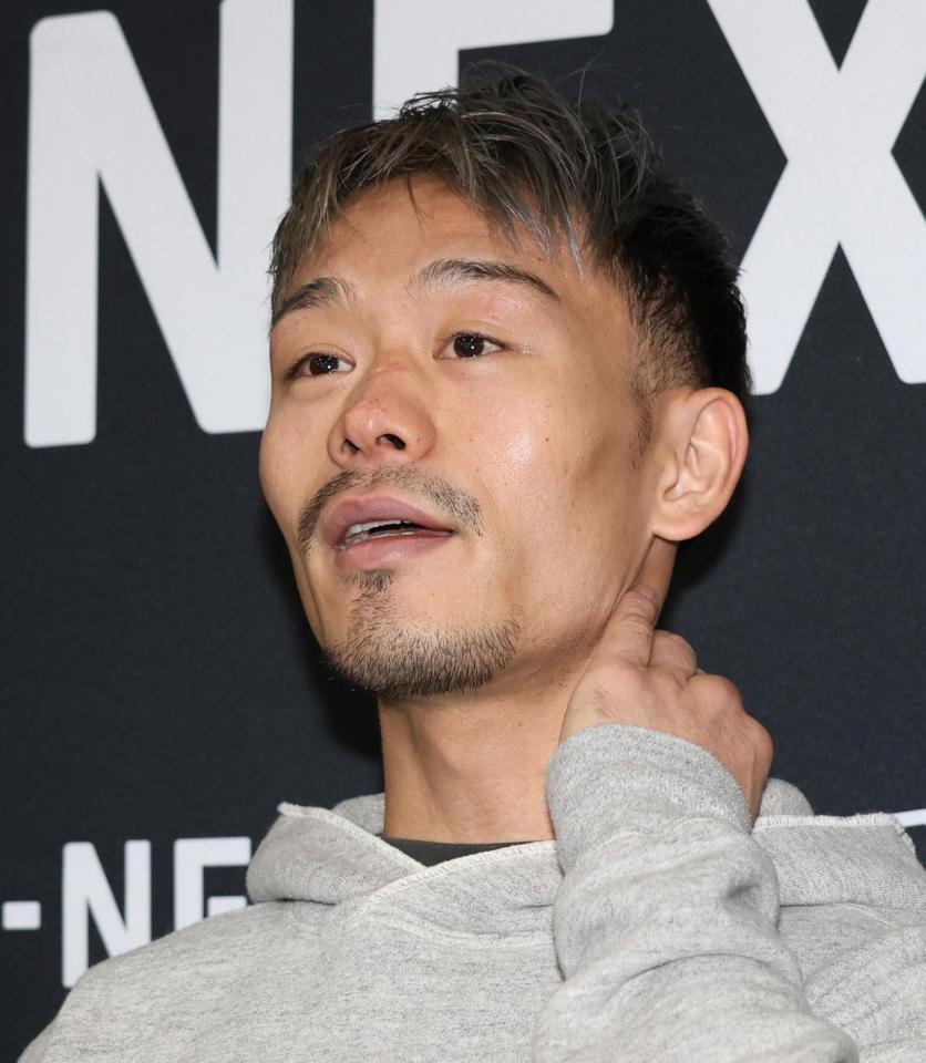 　意気込みを語る堤聖也（撮影・佐々木彰尚）