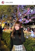 　森脇梨々夏のインスタグラム（＠ｒｉｒｉｋａ＿０５０８）から