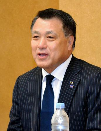 　ＦＩＦＡ理事に初当選し、帰国した田嶋幸三副会長