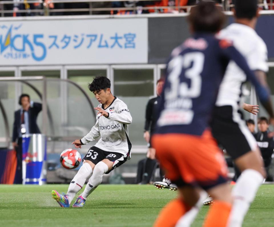 　ＦＣ東京・北原槙（撮影・金田祐二）