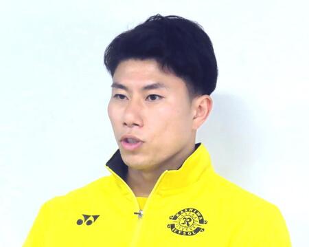 　リーグ優勝がかかる最終節前日に決意を語った柏のＦＷ細谷真大