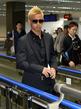 モスクワへ向けて出発するサッカー日本代表の本田圭佑(撮影・北野将市)