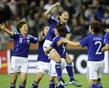昨年のワールドカップ優勝に貢献した沢(共同)