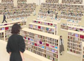 　三省堂書店神田神保町本店の店内イメージ