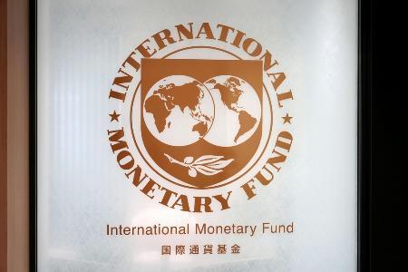 　国際通貨基金（ＩＭＦ）のロゴ
