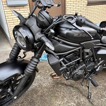 自慢のバイクに祖母は…／限界サラリーマンKTさん提供＝画像をトリミングしています