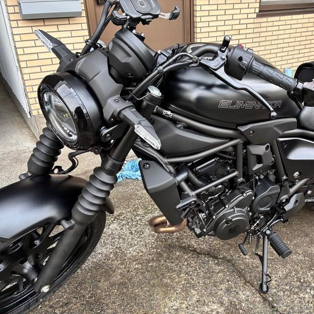 自慢のバイクに祖母は…／限界サラリーマンKTさん提供＝画像をトリミングしています