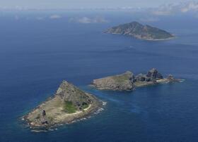 　沖縄県・尖閣諸島＝２０１２年